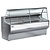 Diamond Refrigerated display counter with straight glass panel 90°, with reserve