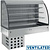 Diamond Refrigerated Rack Rectangular, 3 x 1/1 GN, from -1 ° C to 7 ° C, Built-in, with an Aggregate, Ventilated with Curtain, Silver