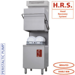 Diamond Zmywarka kapturowa 500 x 500 mm z systemem odzyskiwania pary, do 60 koszy/h Diamond Zmywarka kapturowa 500 x 500 mm z systemem odzyskiwania pary, do 60 koszy/h