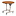Diamond Service table Ø 800 mm, room service
