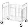 Diamond Laundry basket on castors, folding