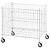 Diamond Laundry basket on castors, folding stool