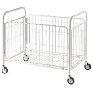 Diamond Laundry basket on castors, folding stool Diamond Laundry basket on castors, folding stool
