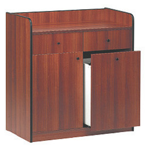 Diamond Low service element, 2 drawers, 1 door, 1 hopper, "Birch"