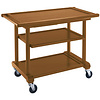 Diamond Walnut 3 Tier Service Trolley 550 x 1070 x 550 mm