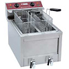 Diamond 2-Tank Countertop Electric Fryer 2 x 8 L, 9 kW