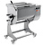 Diamond Stainless steel meat mixer 80 kg, stand with wheels