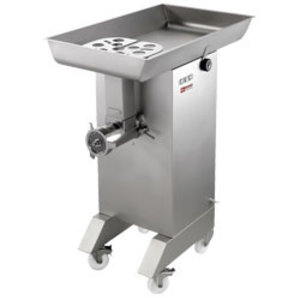 Diamond Meat Grinder 700 kg/h, 2940W 400-230V, Mincing Discs Ø 4.5 mm with Wheels Diamond Meat Grinder 700 kg/h, 2940W 400-230V, Mincing Discs Ø 4.5 mm with Wheels