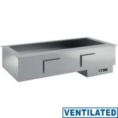 Diamond Built-in Electric Bain Marie, 1-Chamber, 3 x GN 1/1, 1,1 kW Diamond Built-in Electric Bain Marie, 1-Chamber, 3 x GN 1/1, 1,1 kW