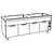 Diamond Floor model Electric Bain Marie, 2-Chamber, 2 x GN 1/1, 8,2 kW