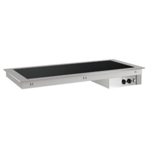 Diamond Built-in Electric Vitroceramic Hob 2 x GN 1/1, 1,2 kW Diamond Built-in Electric Vitroceramic Hob 2 x GN 1/1, 1,2 kW