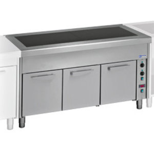 Diamond Płyta witroceramiczna elektryczna z szafą grzewczą 4 x GN 1/1, 3,3 kW Diamond Płyta witroceramiczna elektryczna z szafą grzewczą 4 x GN 1/1, 3,3 kW