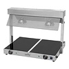 CaterChef Płyta grzewcza z lampami grzewczymi 2x 1/1 GN, 1200W, do 90°C