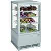 Saro Refrigerated Display Square, 68 L, from 0°C to 12°C, Countertop, Ventilated, White Saro Refrigerated Display Square, 68 L, from 0°C to 12°C, Countertop, Ventilated, White