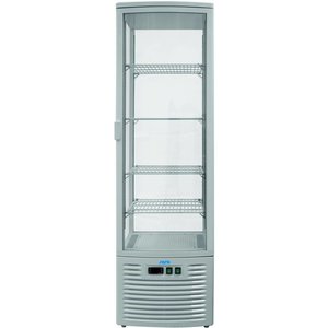 Saro Refrigerated Display Square, 217 L, from 3°C to 8°C, Stationary, White