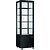 Saro Refrigerated Display Square, 235 L, from 0°C to 12°C, Stationary with Forced Circulation, Black