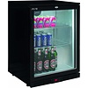 Saro Single Hinged Door Back Bar Cooler 128 L, from 2 °C to 10 °C, Black Saro Single Hinged Door Back Bar Cooler 128 L, from 2 °C to 10 °C, Black