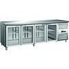 Saro Four Door Refrigerated Table 616 L, from -2 °C to 8 °C, Side-Mounted Compressor, Ventilated Saro Four Door Refrigerated Table 616 L, from -2 °C to 8 °C, Side-Mounted Compressor, Ventilated