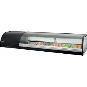 Saro Sushi or tapas Top Unit 7x 1/3 GN, 150W, from 0 to 6°C