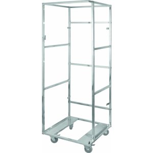 Saro Wyprzedaż - Wózek transportowy ze stali nierdzewnej | 690x690x(H)1820mm Saro Wyprzedaż - Wózek transportowy ze stali nierdzewnej | 690x690x(H)1820mm