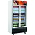 Saro Double Glass Door Ventilated Refrigerator 800 L, 0 °C to +10 °C