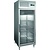 Saro Glass Door Ventilated Refrigerator GN 2/1, 537 L, -2 °C to +8 °C