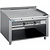 Saro Elektryczny grill teppanyaki 2 strefy grzewcze, 16,2 kW, 400V na podstawie półotwartej