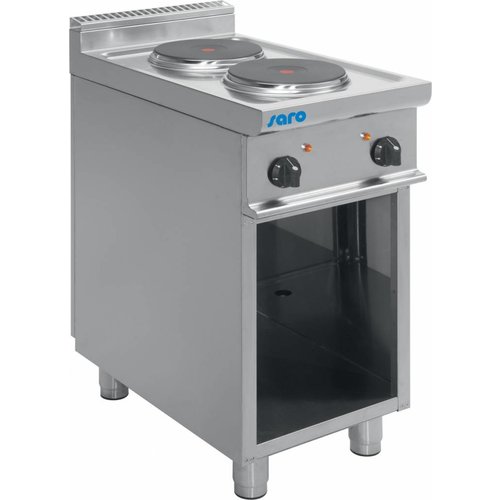 Saro Electric Cooker with Open Stand with 2 Hot Plates, 5,2 kW Saro Electric Cooker with Open Stand with 2 Hot Plates, 5,2 kW