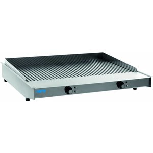 Saro Countertop Electric Griddle Ribbed, 2 Heating Zones, 9 kW, 400V Saro Countertop Electric Griddle Ribbed, 2 Heating Zones, 9 kW, 400V