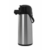 Saro Stainless Steel Vaccum Flask with Pump 2,2 L Saro Stainless Steel Vaccum Flask with Pump 2,2 L