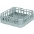 Saro Gray Dishwasher Basket Universal 350 x 350 x 120 mm