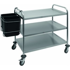 Saro Pojemnik na śmieci do wózka kelnerskiego AB 2 | 2 x 8L | 420x290x(H)450mm Saro Pojemnik na śmieci do wózka kelnerskiego AB 2 | 2 x 8L | 420x290x(H)450mm