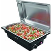 Saro Electric Chafing Dish with Removable Full Cover 3 L GN 1/1 Saro Electric Chafing Dish with Removable Full Cover 3 L GN 1/1