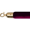 Saro Rope for Barrier Post Ø38x1500 mm, Red with Golden Hooks