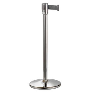 Saro Barrier Post (h)915 mm, Silver with Black Tape 1800 mm, 8,45 kg