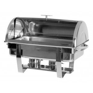 Saro Pasta Chafing Dish with Full Roll-Top Cover GN 1/1 Saro Pasta Chafing Dish with Full Roll-Top Cover GN 1/1