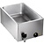 Saro Countertop Electric Bain Marie, 1-Chamber with Drain Tap, GN 1/1, 1 kW