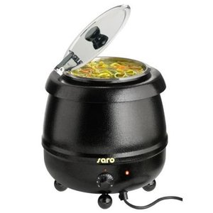 Saro Black Stainless Steel Soup Kettle 10 L, 0,4 kW Saro Black Stainless Steel Soup Kettle 10 L, 0,4 kW