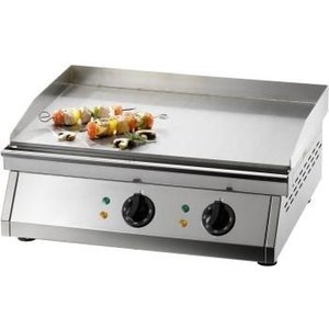 Saro Elektryczna płyta grillowa gładka, 2 strefy grzewcze, 6 kW, 400V, nastawna Saro Elektryczna płyta grillowa gładka, 2 strefy grzewcze, 6 kW, 400V, nastawna