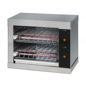 Saro Opiekacz z kwarcowymi grzałkami funkcja minutnika | 3000W | 440x260x(H)380 mm Saro Opiekacz z kwarcowymi grzałkami funkcja minutnika | 3000W | 440x260x(H)380 mm
