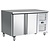 Saro Double Door Refrigerated Table 313, 5 L, from -2 °C to 8 °C, Side-Mounted Compressor