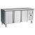 Saro Tripple Door Refrigerated Table from -2 °C to 8 °C, Side-Mounted Compressor