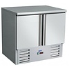 Saro Double Door Refrigerated Table from 2 °C to 8 °C, Bottom-Mounted Compressor