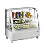 Saro Refrigerated Display Rectangular, 100 L, from 0°C to 12°C, Countertop, White Saro Refrigerated Display Rectangular, 100 L, from 0°C to 12°C, Countertop, White