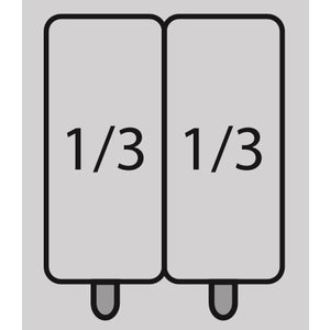 Saro SARO E7/CPCEXC Pasta basket set: 2 x 1/3 GN Saro SARO E7/CPCEXC Pasta basket set: 2 x 1/3 GN