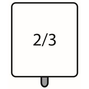 Saro SARO E7/CPCEXD pasta basket: 2/3 GN Saro SARO E7/CPCEXD pasta basket: 2/3 GN