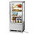 Bartscher Refrigerated Display Square, 78 L, from 2°C to 12°C, Countertop, Silver