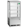 Bartscher Refrigerated Display Square, 78 L, from 2°C to 12°C, Countertop, Silver