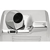 Bartscher Automatic Hand Dryer 2,3 kW, Silver with Revolving Nozzle Bartscher Automatic Hand Dryer 2,3 kW, Silver with Revolving Nozzle