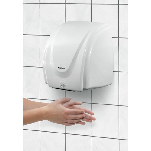 Bartscher Automatic Hand Dryer 2,1 kW, White Bartscher Automatic Hand Dryer 2,1 kW, White